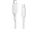Кабели и Адаптери Anker 322 PowerLine USB C to Lightning Cable 0.9m 60W Cable A81B5, White