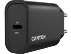 Зарядни устройства Canyon Wall Charger OnCharge 30CL, Black