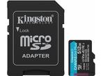 Карти памет 512GB microSDXC Kingston Canvas Go Plus Gen4
