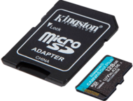 Карти памет 128GB microSDXC Kingston Canvas Go Plus Gen4