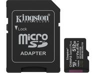 Карти памет  512GB microSDXC Kingston Canvas Select Plus Gen3
