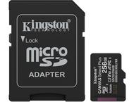 Карти памет 256GB microSDXC Kingston Canvas Select Plus Gen3