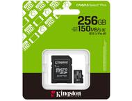 Карти памет 256GB microSDXC Kingston Canvas Select Plus Gen3
