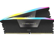 Оперативна памет 64GB (2x32GB) DDR5 6400 MT/s CL42 Corsair VENGEANCE RGB Black