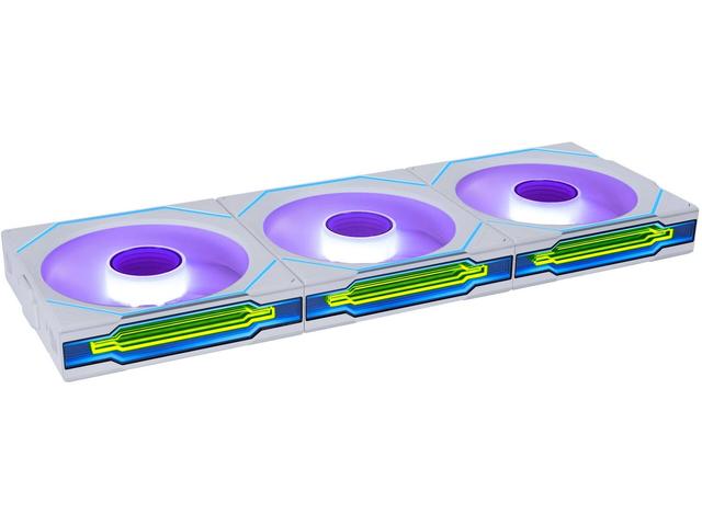 Вентилатори Lian Li UNI FAN SL-INF Wireless 120 Reverse Blade White 3-Pack