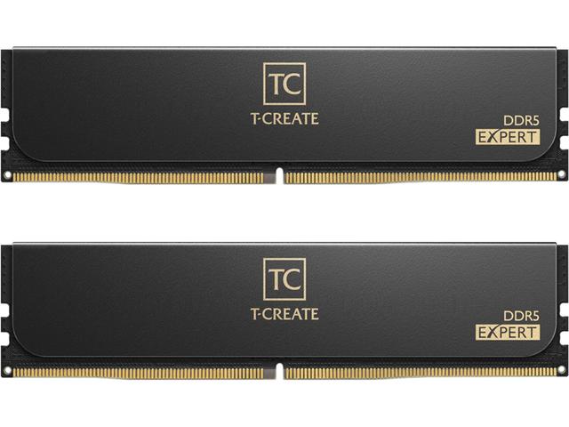 Оперативна памет 32GB (2x16GB) DDR5 6000 MT/s CL38 TeamGroup T-Create Expert Black