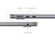 Лаптопи Apple MacBook Air 13.6" Space Grey (2024)