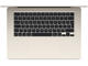 Лаптопи Apple MacBook Air 15.3" Starlight (2024)