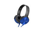 Слушалки Sony MDR-XB450AP, в синьо