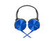 Слушалки Sony MDR-XB450AP, в синьо