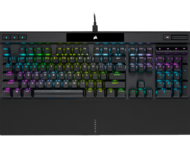 Клавиатури CORSAIR K70 RGB PRO, CORSAIR OPX, Black, Black PBT Keycaps