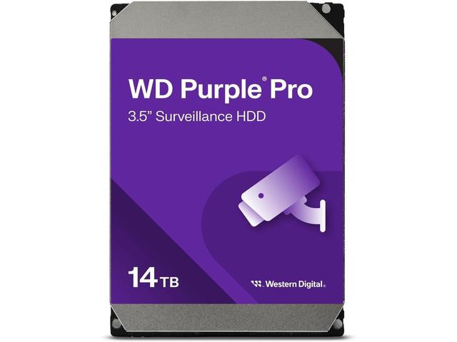 Твърди дискове 14TB Western Digital Purple Pro Smart Video