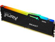 Оперативна памет 32GB DDR5 6000 MT/s Kingston FURY Beast RGB Black