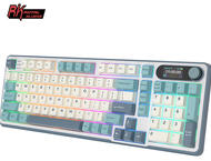 Клавиатури Royal Kludge RK-S98 Light Cloud, Chartreuse switch