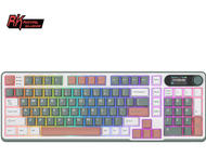 Клавиатури Royal Kludge RK-S98 Light Cloud, Camping Green 