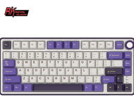 Клавиатури Royal Kludge R75 Blackberry Mousse, K silver switch