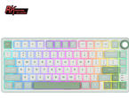 Клавиатури Royal Kludge R75 Sky Cyan, K silver switch