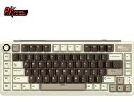 Клавиатури Royal Kludge RK L75 Mocha Grey, Cream switch