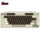 Клавиатури Royal Kludge RK L75 Mocha Grey, Cream switch
