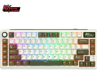 Клавиатури Royal Kludge RK L75 Palm Green, Cream switch