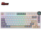 Клавиатури Royal Kludge RK N80 Pearly Dawn, Red switch