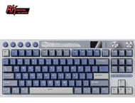 Клавиатури Royal Kludge RK M87 Ocean Blue, Cream switch