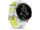Смарт часовници Garmin Forerunner® 970 - Titanium с Whitestone корпус и Whitestone/Translucent Amp Yellow каишка 