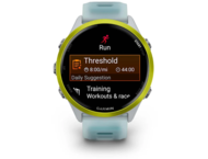 Смарт часовници Garmin Forerunner® 570 - 47мм - Amp Yellow Aluminium с Translucent Whitestone/Turquoise 