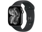 Смарт часовници Apple Watch S11 GPS 42mm Jet Black Aluminium Case with Black Sport Band - M/L