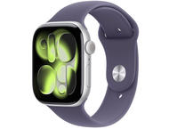 Смарт часовници Apple Watch S11 GPS 42mm Silver Aluminium Case with Purple Fog Sport Band - M/L