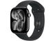 Смарт часовници Apple Watch S11 GPS + Cellular 42mm Jet Black Aluminium Case with Black Sport Band - S/M