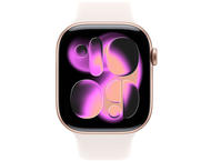 Смарт часовници Apple Watch S11 GPS + Cellular 46mm Rose Gold Aluminium Case with Light Blush Sport Band - S/M