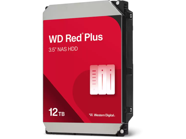 Твърди дискове 12TB Western Digital Red Plus Internal NAS