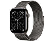 Смарт часовници Apple Watch S11 GPS + Cellular 46mm Slate Titanium Case with Slate Milanese Loop - M/L