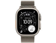 Смарт часовници Apple Watch Ultra 3 Cellular 49mm Natural Titanium Case with Natural Titanium Milanese Loop - Medium