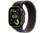 Смарт часовници Apple Watch Ultra 3 Cellular 49mm Black Titanium Case with Black/Charcoal Trail Loop - M/L