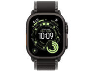 Смарт часовници Apple Watch Ultra 3 Cellular 49mm Black Titanium Case with Black/Charcoal Trail Loop - M/L