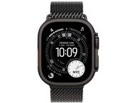 Смарт часовници Apple Watch Ultra 3 Cellular 49mm Black Titanium Case with Black Titanium Milanese Loop - Small