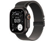 Смарт часовници Apple Watch Ultra 3 Cellular 49mm Black Titanium Case with Black Titanium Milanese Loop - Medium