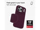 Калъфи ZAGG Cases Manhattan Snap iPhone 17 Pro Black Cherry