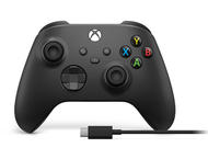 Контролери Microsoft Xbox Wireless Controller, Black + USB-C кабел
