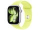 Каишки Apple Watch 46mm Band: Neon Yellow Sport Band - S/M - SEASONAL