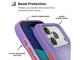 Калъфи Speck Presidio Lux Grip MagSafe Apple iPhone 17 Pro Case,  Purple Fade/Magic Purple/New Poppy