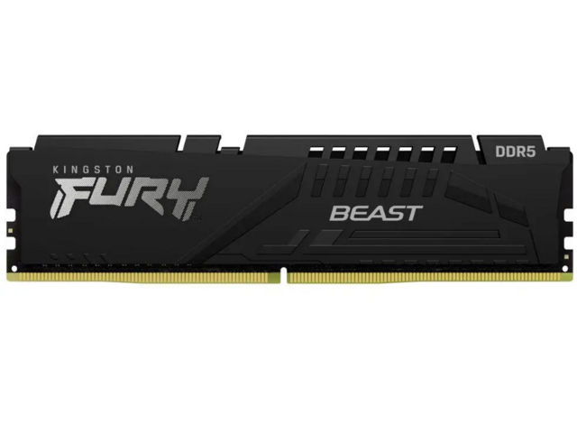 Оперативна памет 32GB DDR5 6000 MT/s CL30 Kingston FURY Beast Black