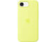 Калъфи Apple iPhone 16e Silicone Case – Neon Yellow - SEASONAL