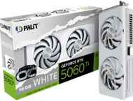 Видео карти Palit GeForce RTX 5060 Ti White OC 16GB