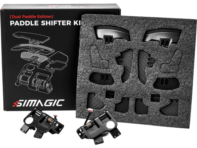 Волани и симулатори SIMAGIC Double Paddle Shifter Module, S410