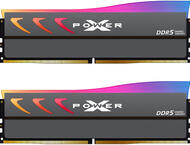 Оперативна памет 32GB (2x16GB) DDR5 6400 MT/s Silicon Power XPOWER Storm Gray RGB