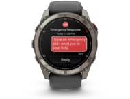 Смарт часовници Garmin fēnix 8 Pro - 51 мм, AMOLED, Sapphire - Titanium с Graphite/black силиконова 