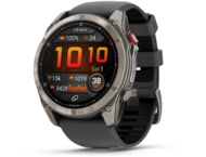 Смарт часовници Garmin fēnix 8 Pro - 51 мм, AMOLED, Sapphire - Titanium с Graphite/black силиконова 